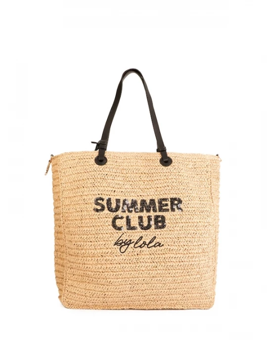 Foto van product Lola Casademunt Strandtas cappuccino