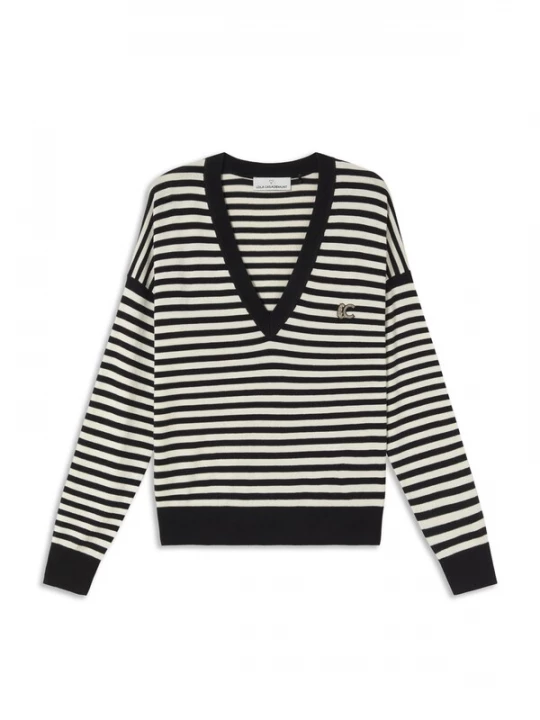 Foto van product Lola Casademunt Trui zwart / wit