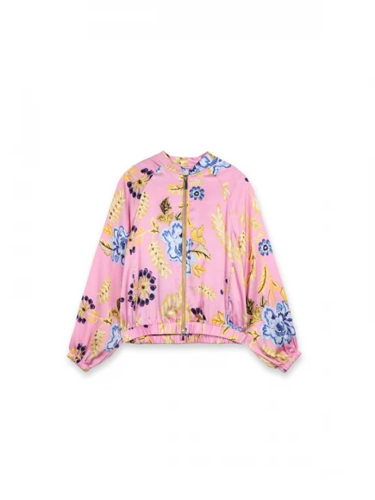Foto van product Lola Casademunt Tussenjas blauw / geel / pink