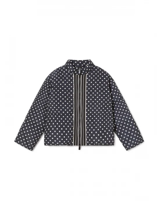 Foto van product Lola Casademunt Winterjas zwart / wit