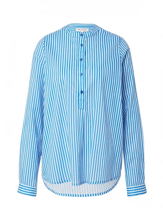 Foto van product Lollys Laundry Blouse 'Lux' blauw / wit
