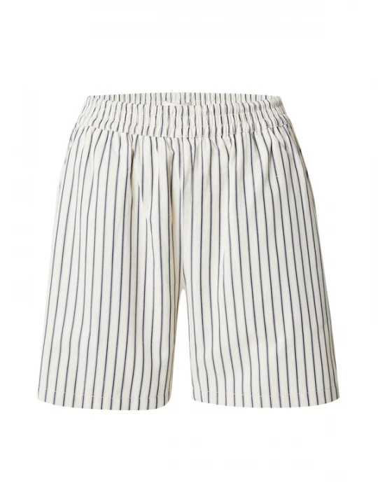Foto van product Lollys Laundry Broek 'Asta' marine / wolwit