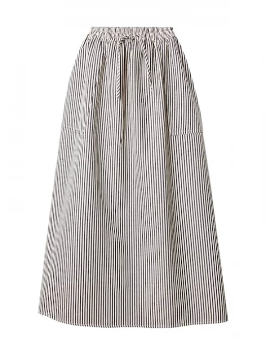 Foto van product Lollys Laundry Rok 'Akane' zwart / wit