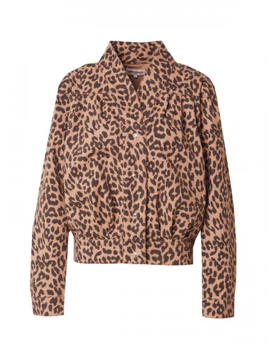 Foto van product Lollys Laundry Tussenjas 'Irish' camel / zwart