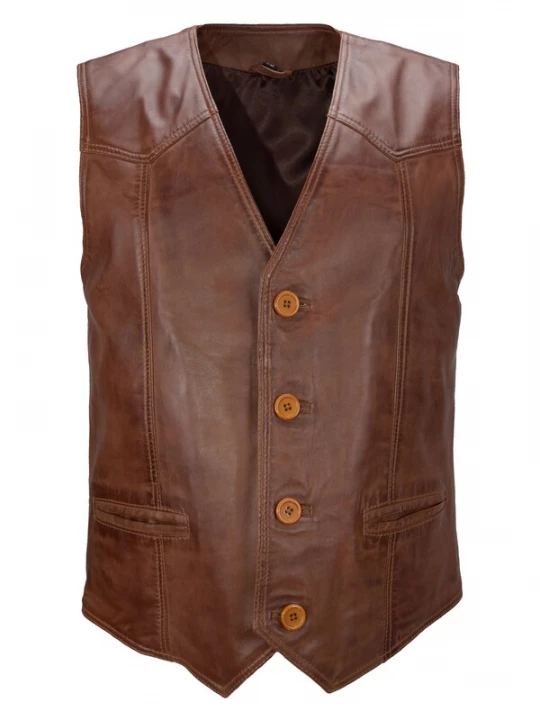 Foto van product LOLUS Bodywarmer 'Ludwig' bruin