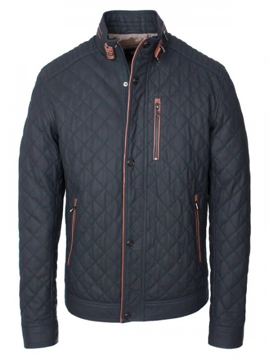 Foto van product LOLUS Tussenjas ' Jack' donkerblauw / bruin