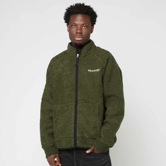 Foto van product Long Sleeve Full Zip Polo Ralph Lauren groen