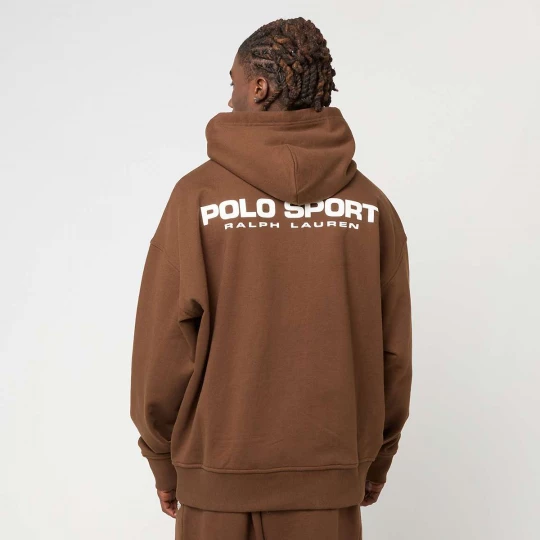 Foto van product Long Sleeve Hoodie Polo Ralph Lauren bruin