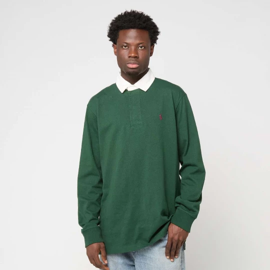 Foto van product Long Sleeve Knit Rugby Polo Ralph Lauren groen