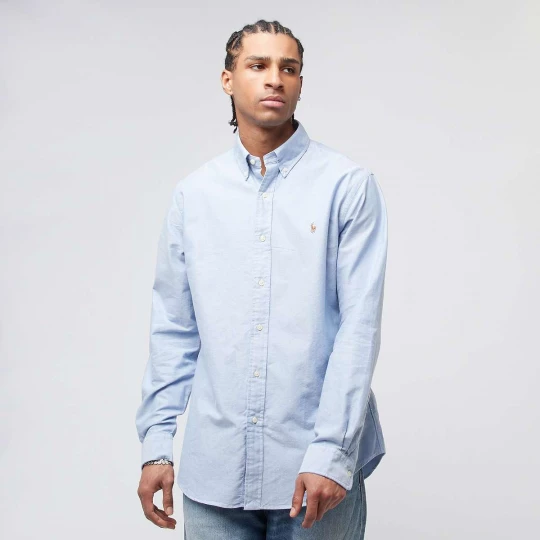 Foto van product Long Sleeve Sport Shirt Polo Ralph Lauren blauw