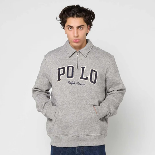 Foto van product Long Sleeve-Sweatshirt Polo Ralph Lauren grijs