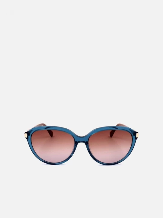 Foto van product Longchamp Zonnebril 'Longchamp LO640S Blue / brown pliage / 16 / 140 Women Sunglasses' blauw