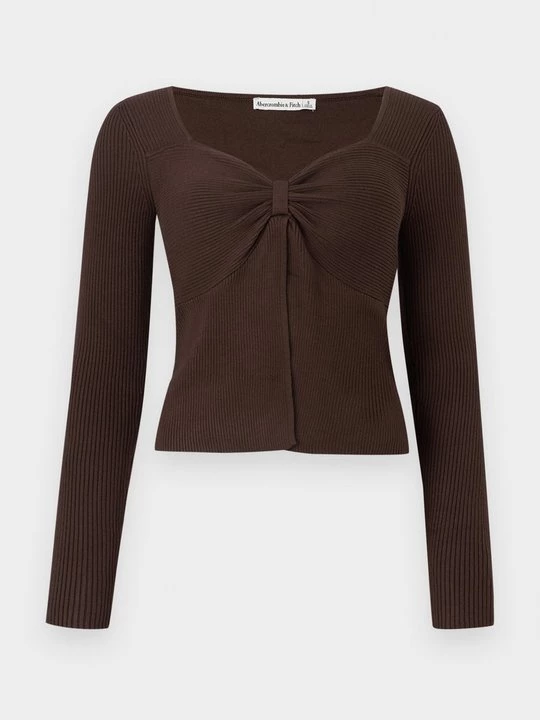 Foto van product Longsleeve Abercrombie & Fitch bruin