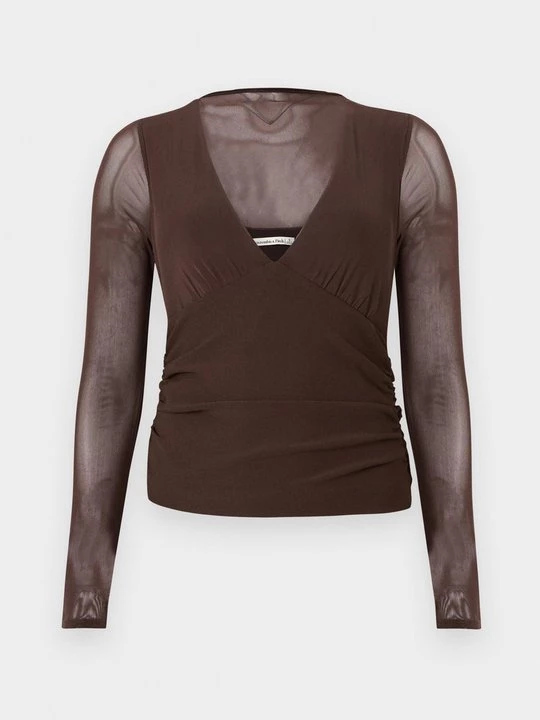 Foto van product Longsleeve Abercrombie & Fitch bruin