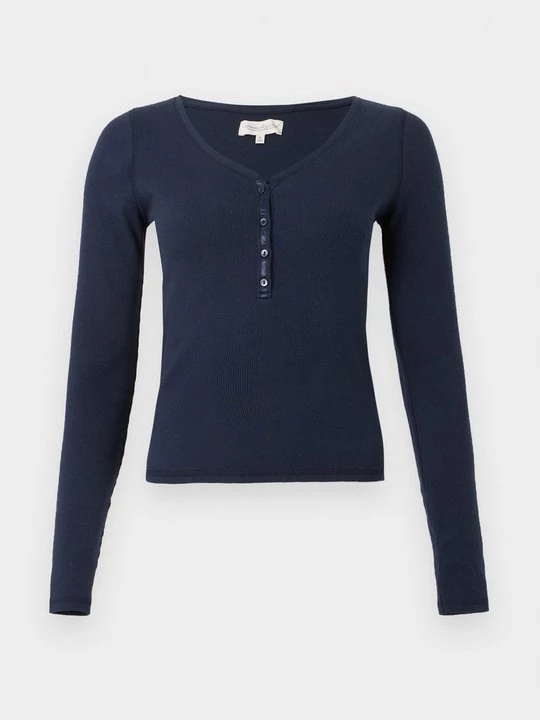 Foto van product Longsleeve Abercrombie & Fitch donkerblauw
