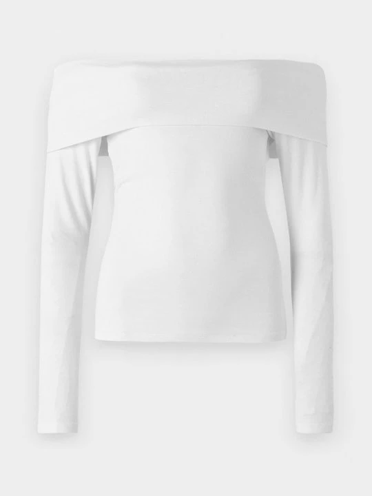 Foto van product Longsleeve Abercrombie & Fitch wit