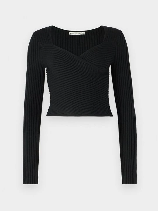 Foto van product Longsleeve Abercrombie & Fitch zwart