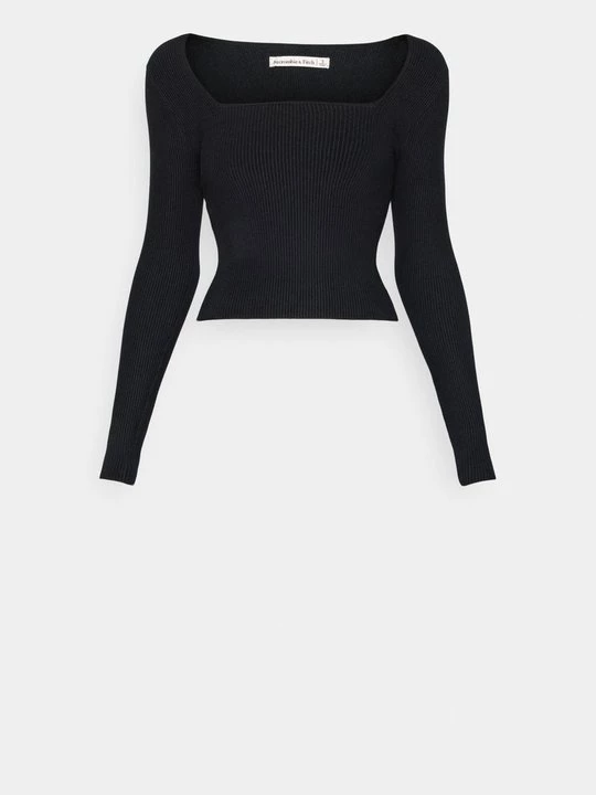 Foto van product Longsleeve Abercrombie & Fitch zwart