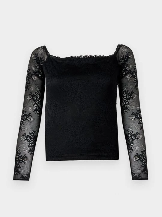 Foto van product Longsleeve Abercrombie & Fitch zwart