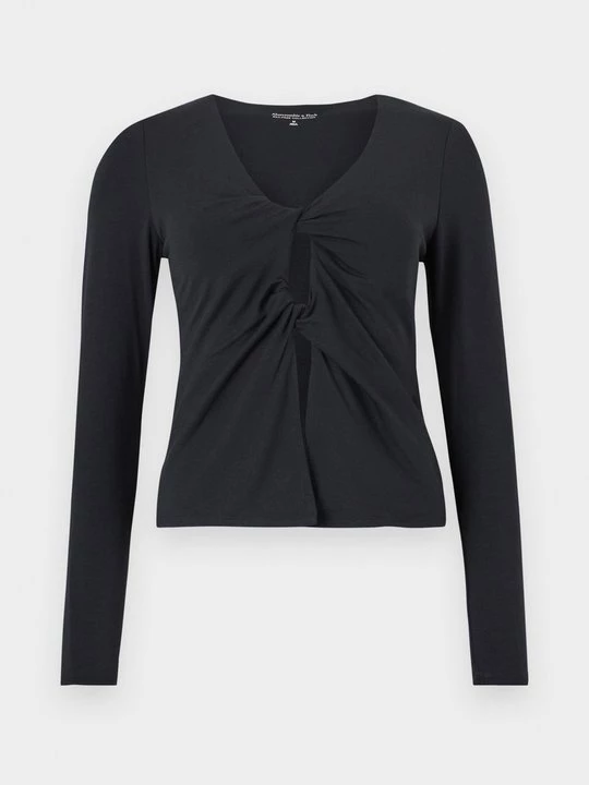 Foto van product Longsleeve Abercrombie & Fitch zwart
