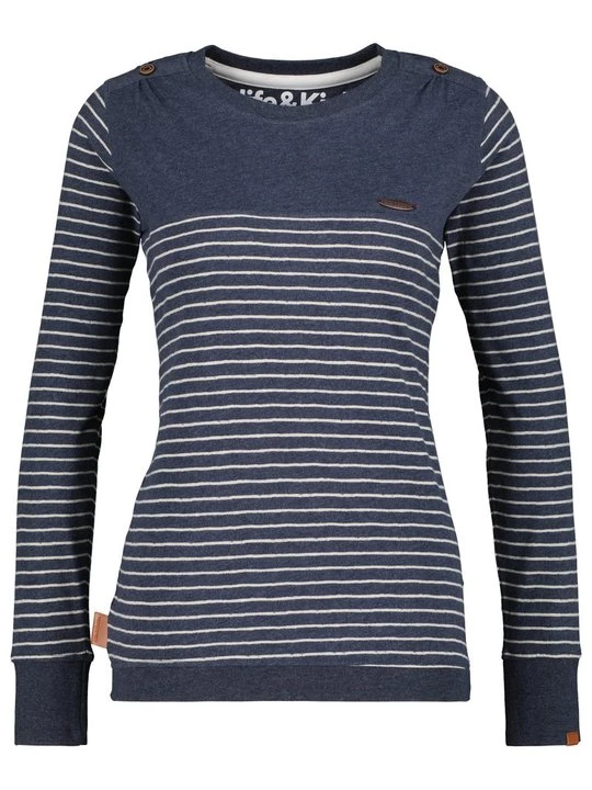 Foto van product Longsleeve ALIFE & Kickin donkerblauw