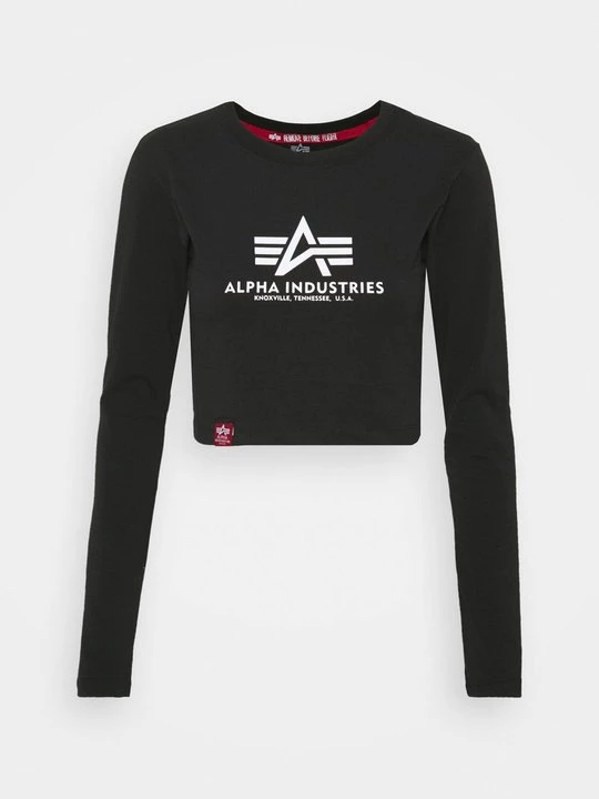 Foto van product Longsleeve Alpha Industries zwart