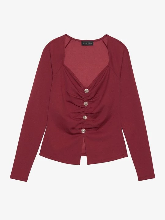 Foto van product Longsleeve Anna Field By Zalando bordeauxrood