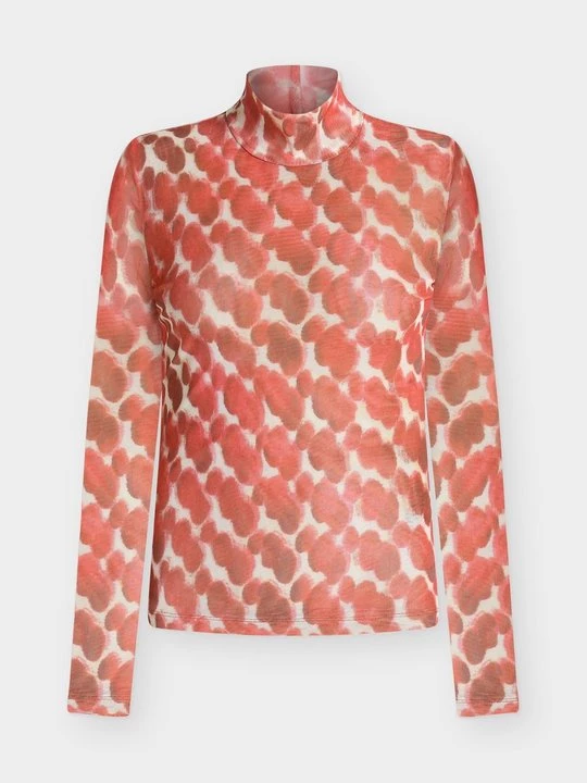 Foto van product Longsleeve bardot lichtrood