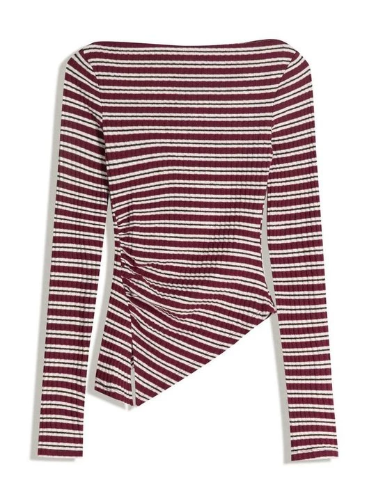 Foto van product Longsleeve Bershka donkerrood