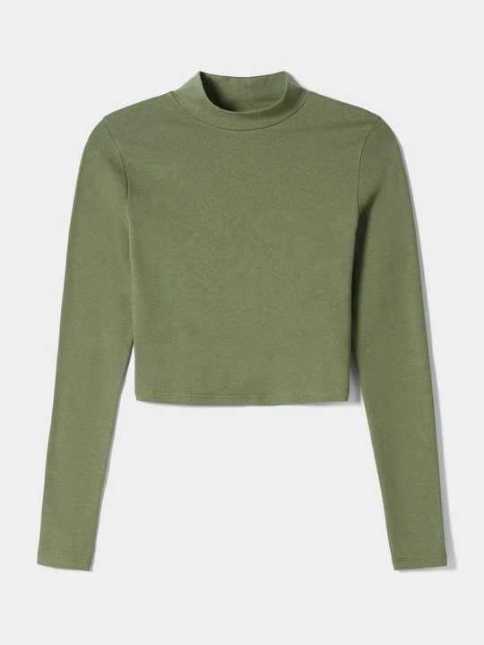 Foto van product Longsleeve Bershka kaki