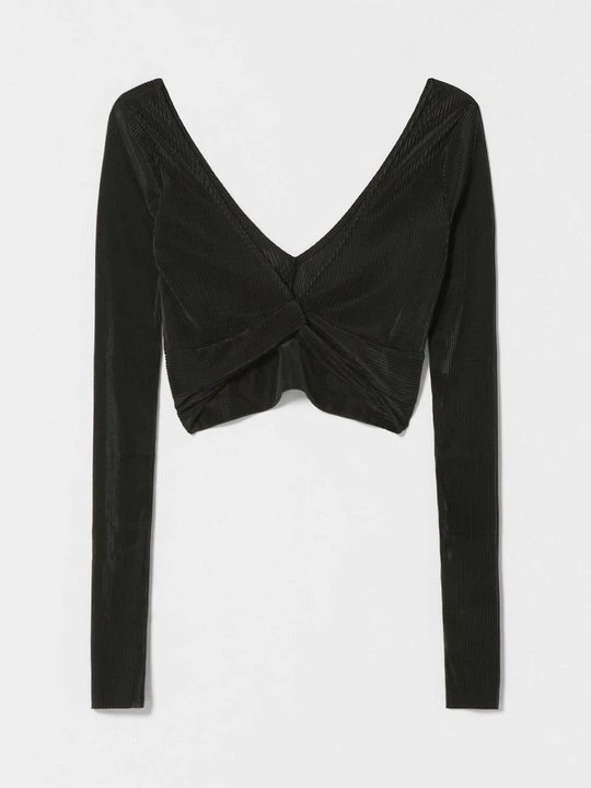 Foto van product Longsleeve Bershka zwart