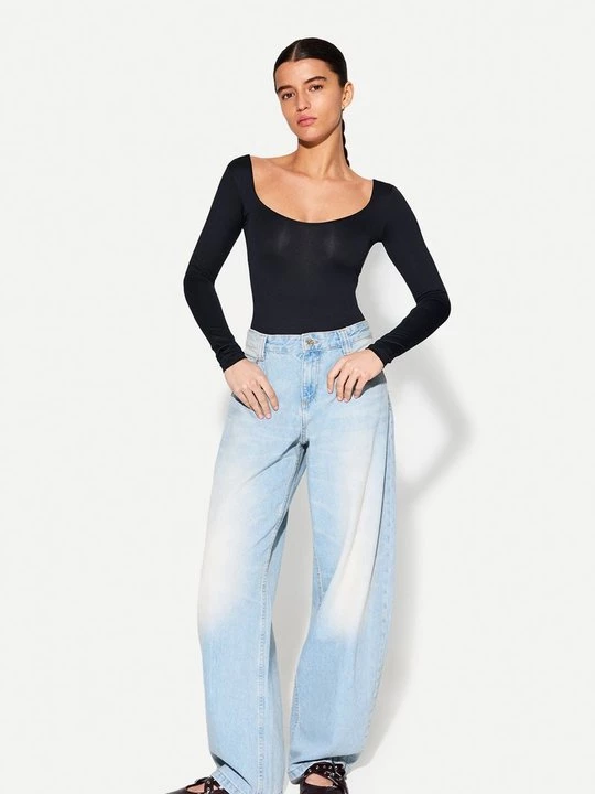Foto van product Longsleeve Bershka zwart