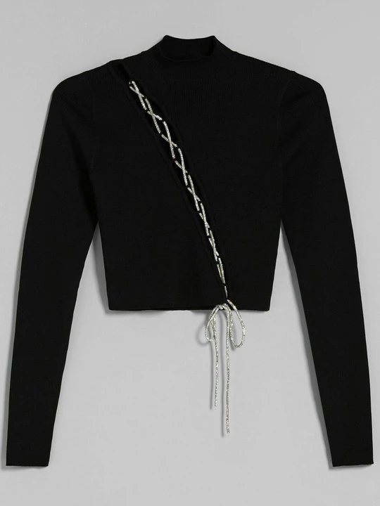 Foto van product Longsleeve Bershka zwart