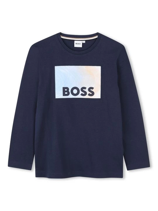 Foto van product Longsleeve Boss donkerblauw