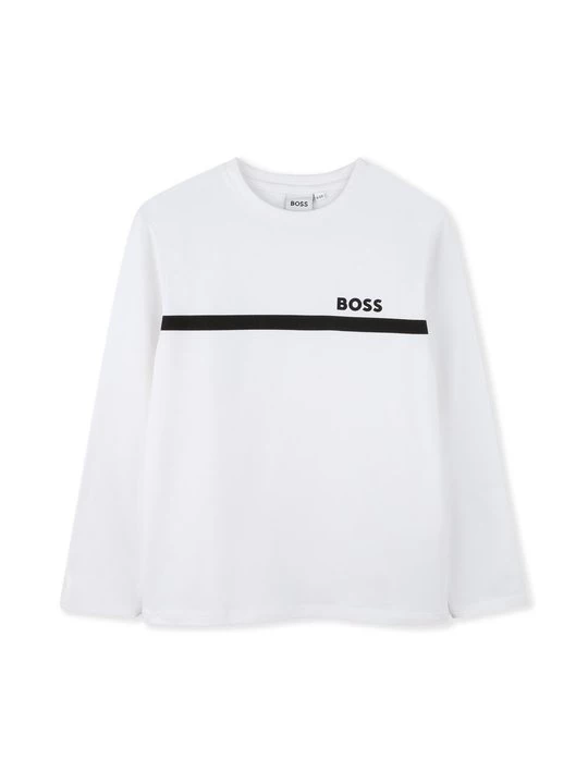 Foto van product Longsleeve Boss wit