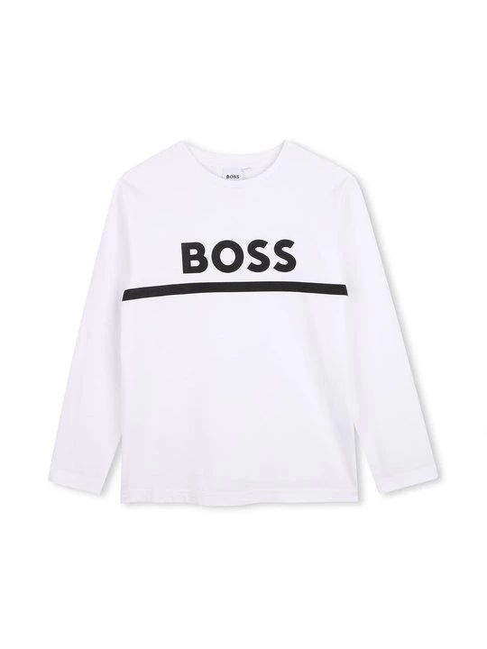 Foto van product Longsleeve Boss wit