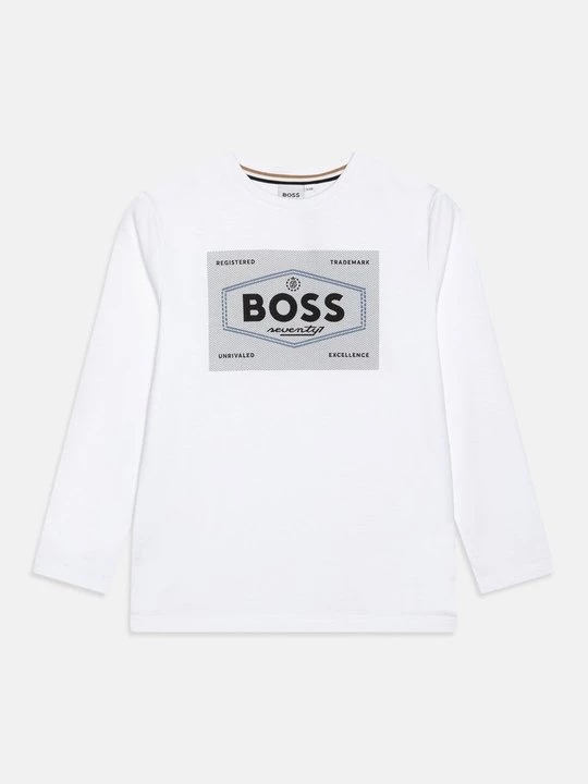 Foto van product Longsleeve Boss wit