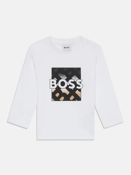 Foto van product Longsleeve Boss wit