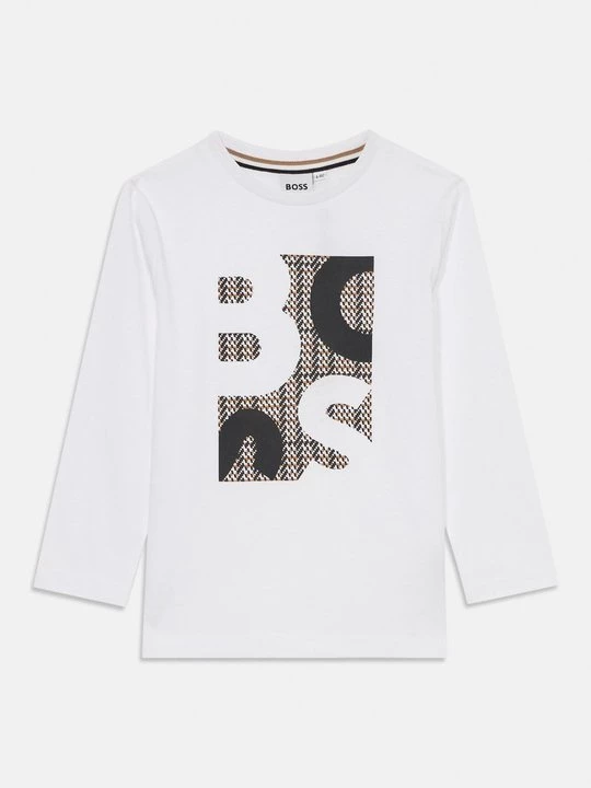 Foto van product Longsleeve Boss wit