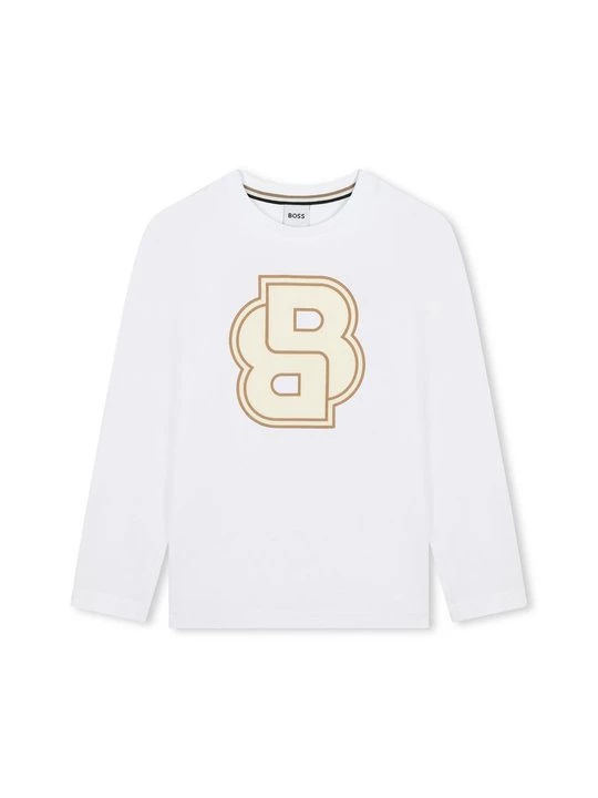 Foto van product Longsleeve Boss wit