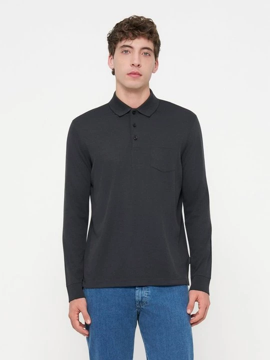 Foto van product Longsleeve Bugatti lichtgrijs