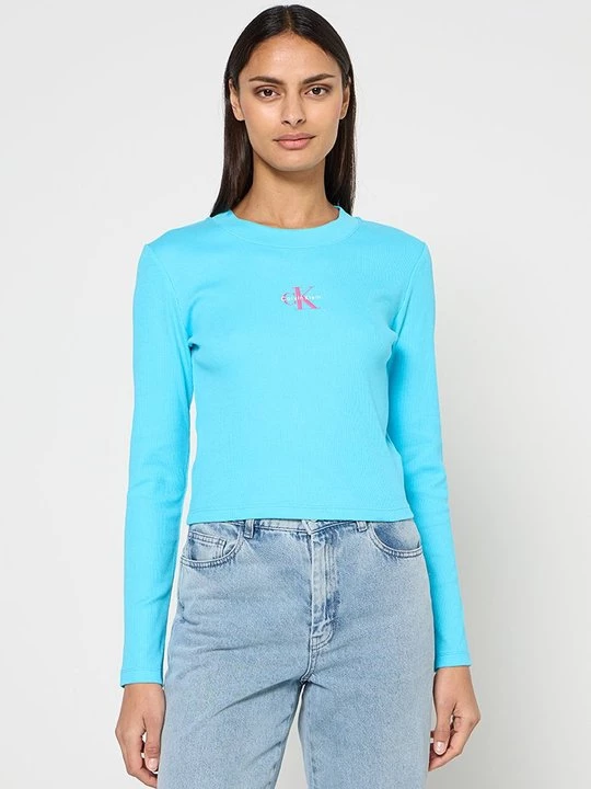 Foto van product Longsleeve Calvin Klein Jeans lichtblauw