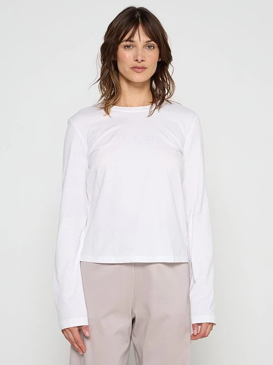 Foto van product Longsleeve Calvin Klein wit