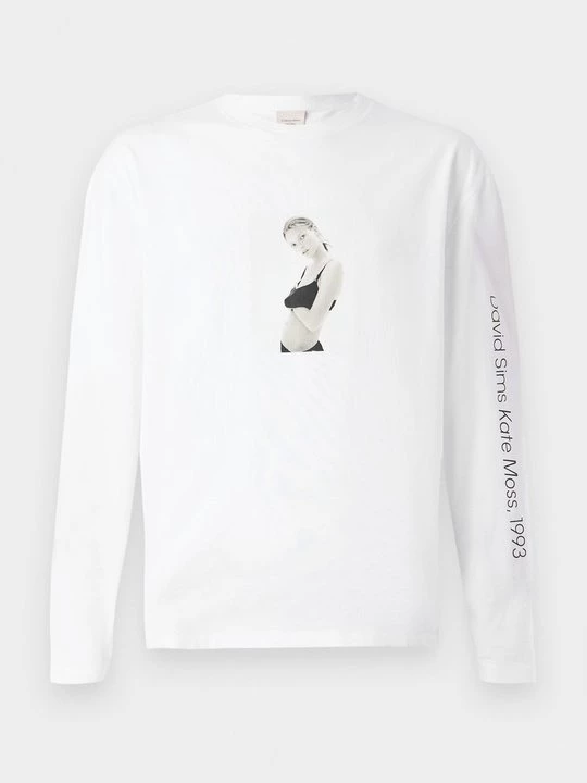 Foto van product Longsleeve Calvin Klein wit