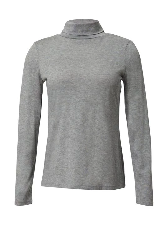 Foto van product Longsleeve comma lichtgrijs gemêleerd