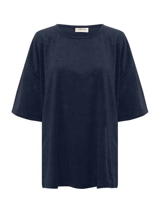 Foto van product Longsleeve Cream donkerblauw