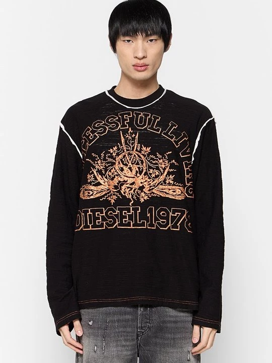 Foto van product Longsleeve Diesel zwart