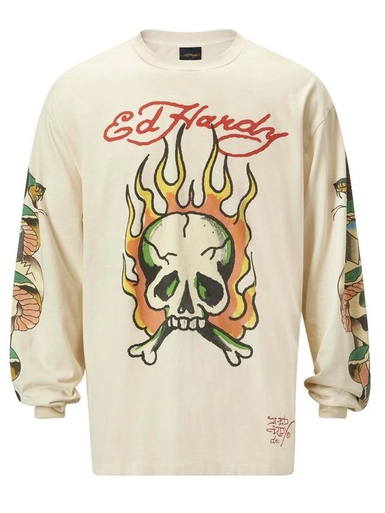 Foto van product Longsleeve Ed Hardy beżowy