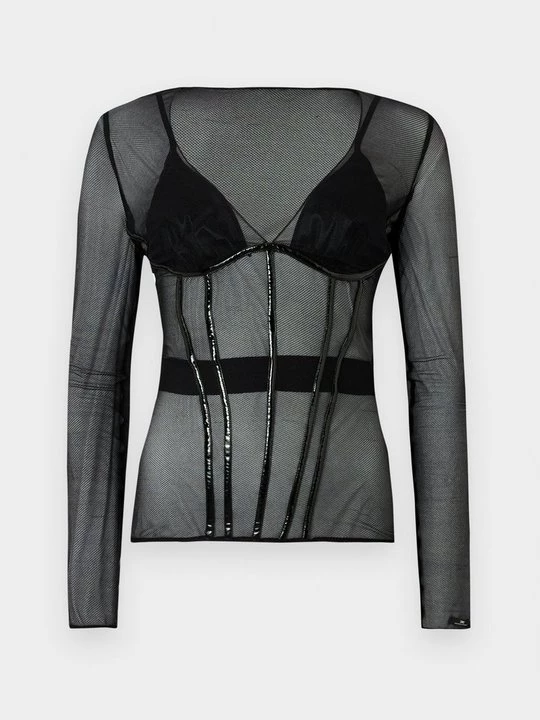 Foto van product Longsleeve Elisabetta Franchi zwart