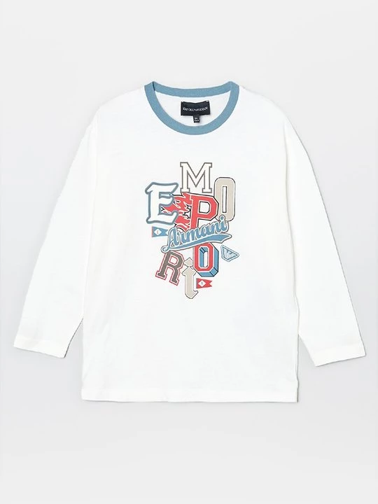Foto van product Longsleeve Emporio Armani wit